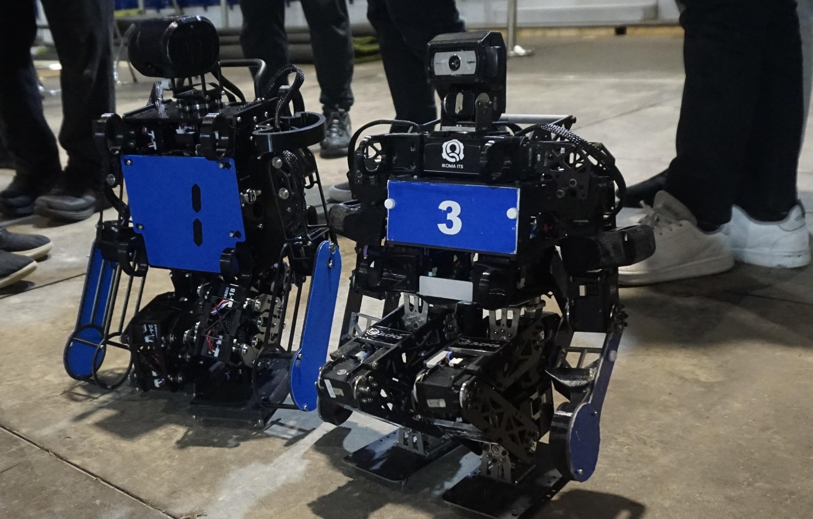 Robot Humanoid Dari Tim Ichiro Its Yang Bertanding Pada Ajang Robocup 2024 Di Eindhoven Belanda